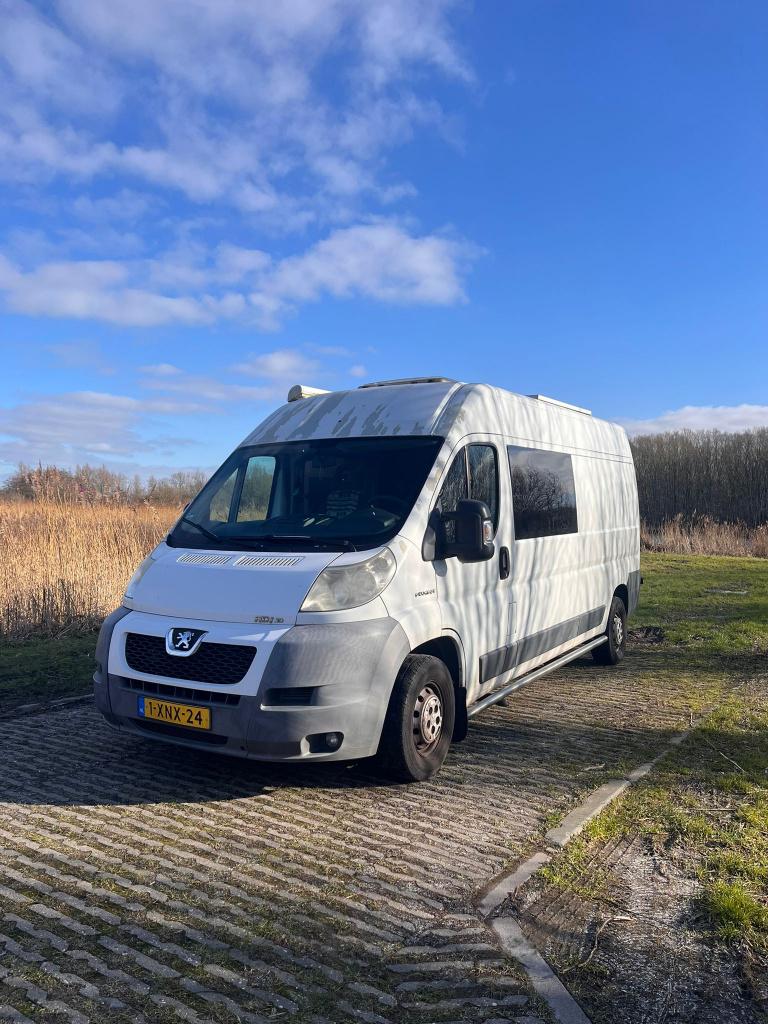 Peugeot Boxer Buscamper L3H2 3.0 Zelfvoorzienend, Off Grid, 4 cilinders, 157 pk, 2500 kg, Wit