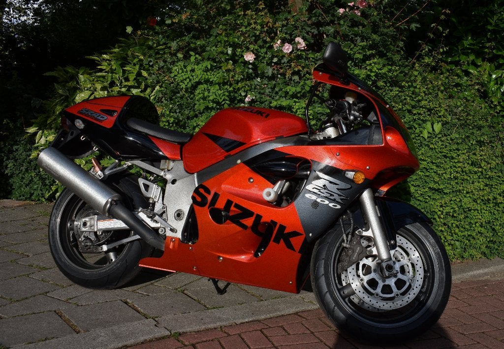Suzuki GSX-R600 SRAD 1997 – 26.000 km – Zeer goede staat, Occasion, 4 cilinders, Motorrijbewijs A, Super Sport