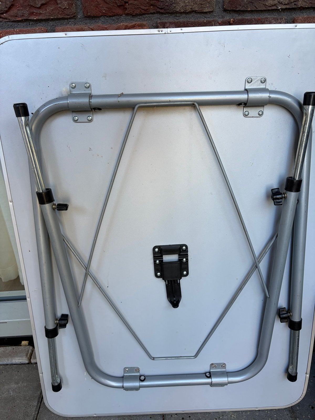 Campingtafel 80x60 cm - Compact en Opvouwbaar, Ophalen, Gebruikt, Campingtafel