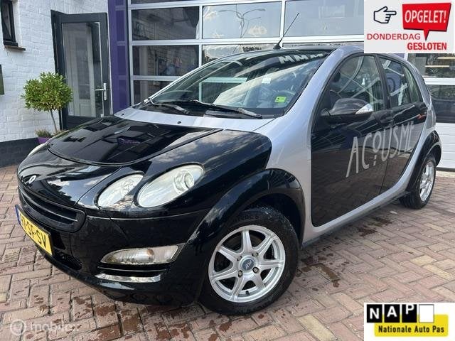 Smart forfour 1.0 * 5 DEURS * LM VELGEN * STUURBEKRACHTIGING, Auto's, Voorwielaandrijving, Stof, ForFour, Origineel Nederlands