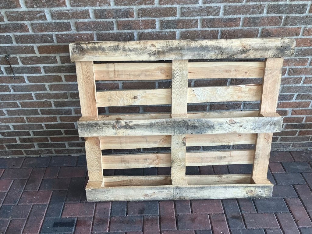 Pallet, Ophalen, Minder dan 25 mm, Zo goed als nieuw, Minder dan 200 cm