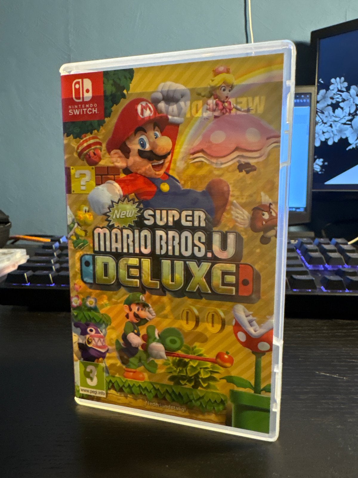 New Super Mario Bros. U Deluxe - Nintendo Switch, Spelcomputers en Games, Games | Nintendo Switch, Zo goed als nieuw, Platform
