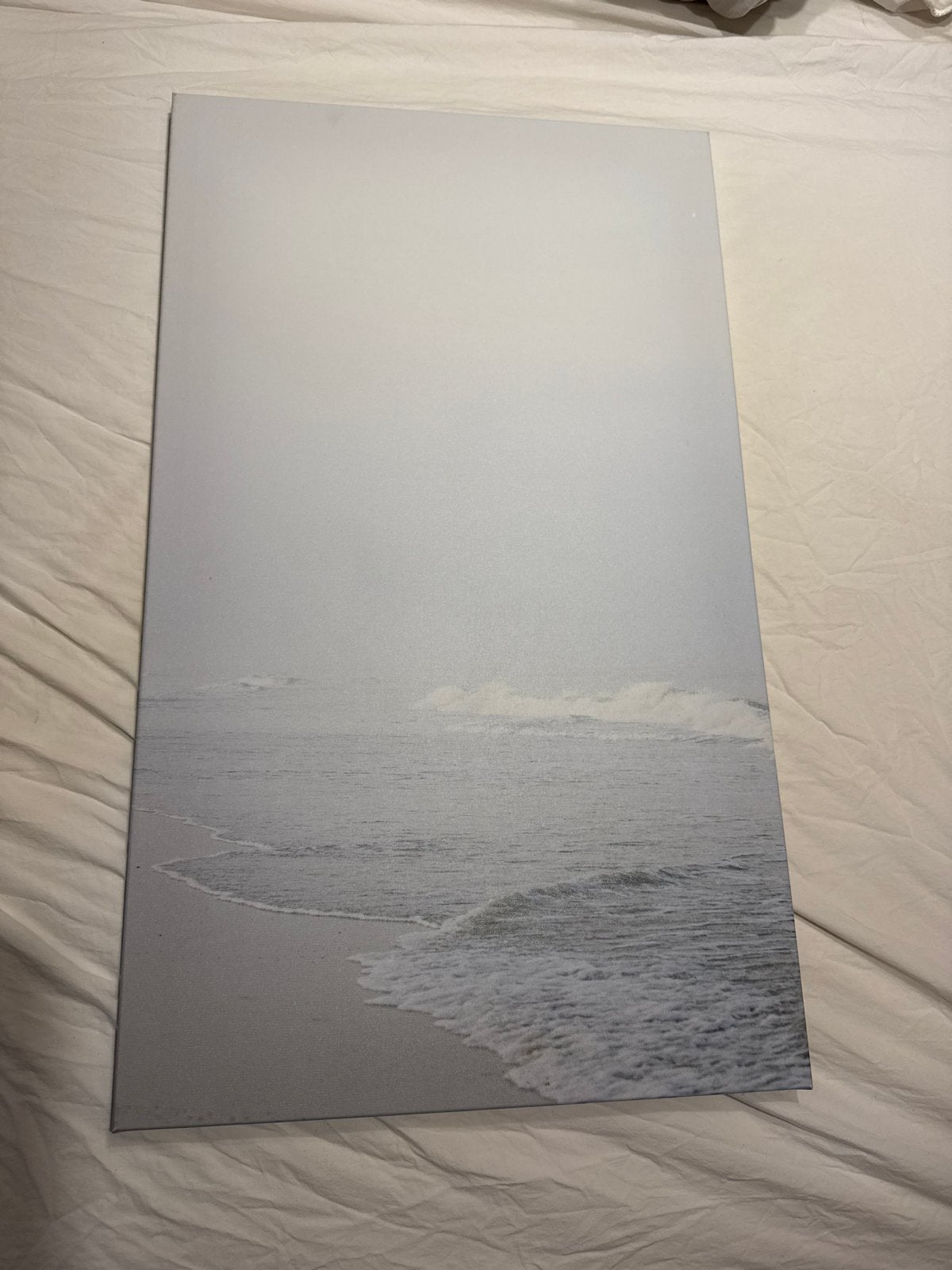 2x IKEA PJÄTTERYD lijsten: strand en water, Ophalen, 50 – 75, Gebruikt, Print