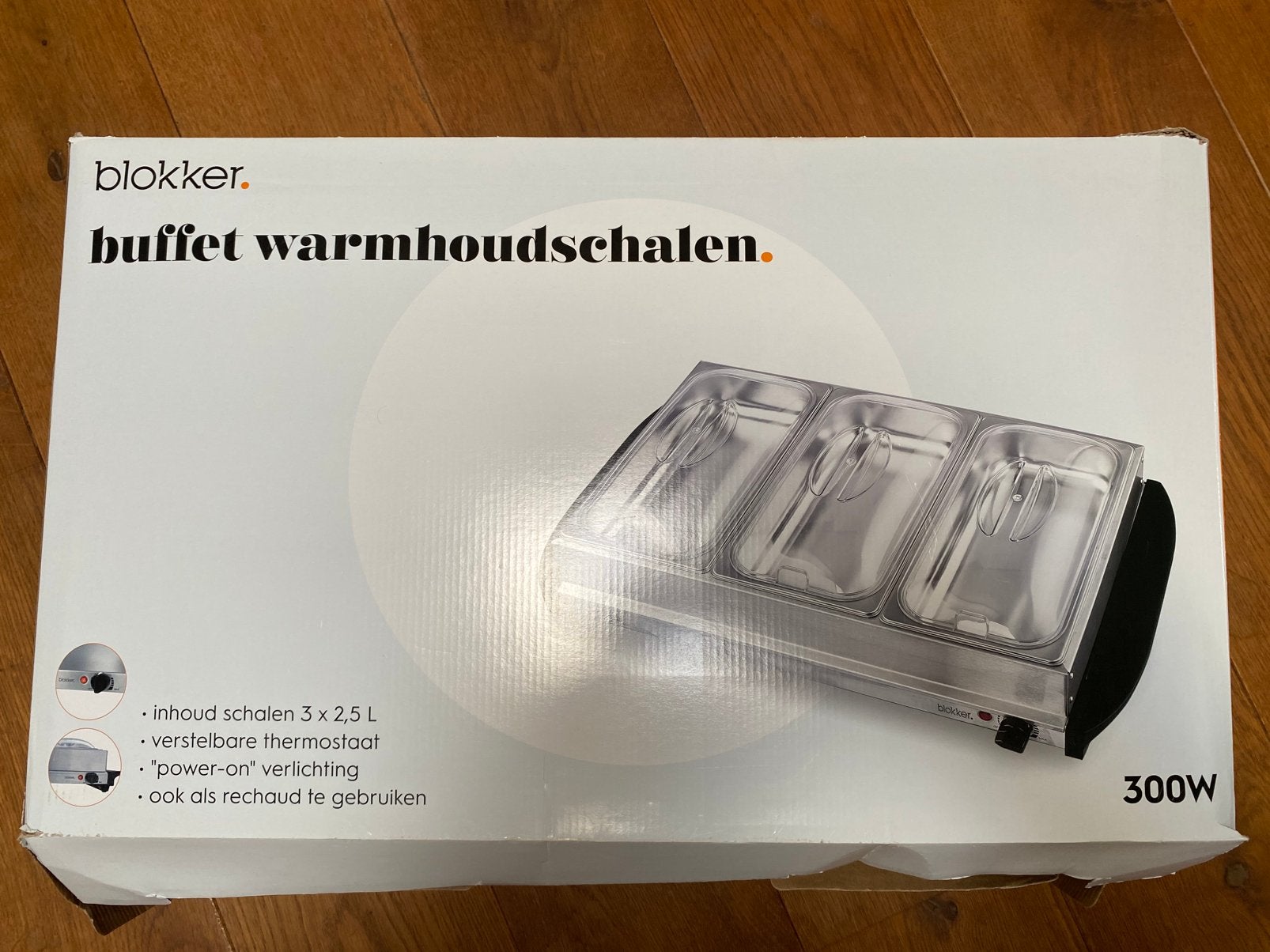 Buffet Warmhoudschalen, Ophalen, Zo goed als nieuw