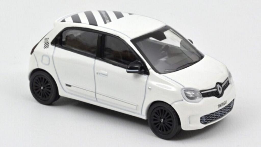 Renault Twingo Urban Night 2021 Wit 1:43 NOREV ref. 517422, Verzenden, Nieuw, Auto, Norev