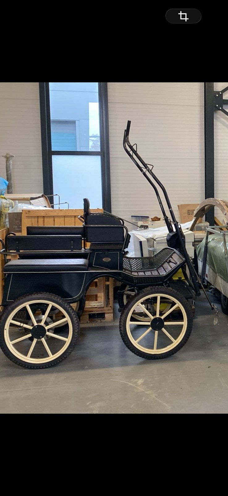 Complete set!! Menwagen + mentuig, Dieren en Toebehoren, Gebruikt, Overige typen, Paard of Pony