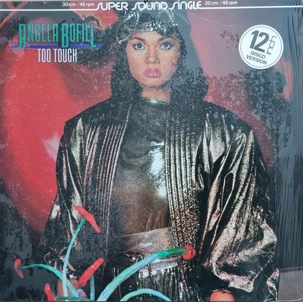 Angela Bofill – Too Tough (12 Inch Disco Version) 1983 disco, Gebruikt, Originele persing, Ophalen of Verzenden, 12 inch