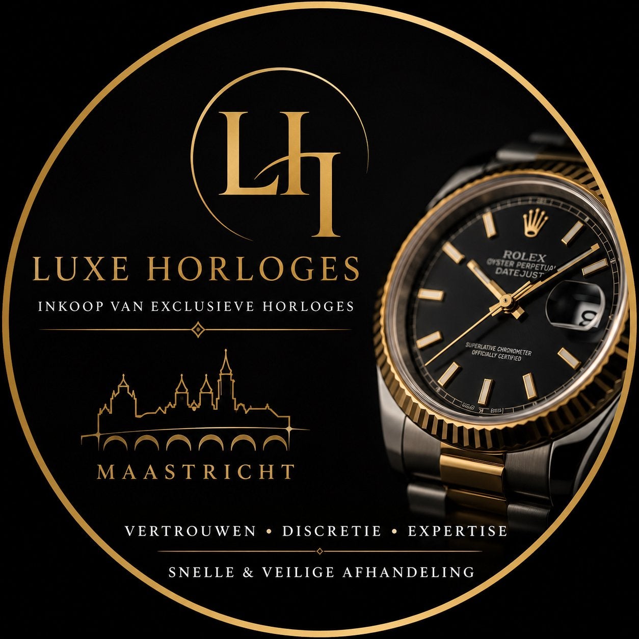 Inkoop luxe horloges, Ophalen of Verzenden, Zo goed als nieuw, Staal, Rolex