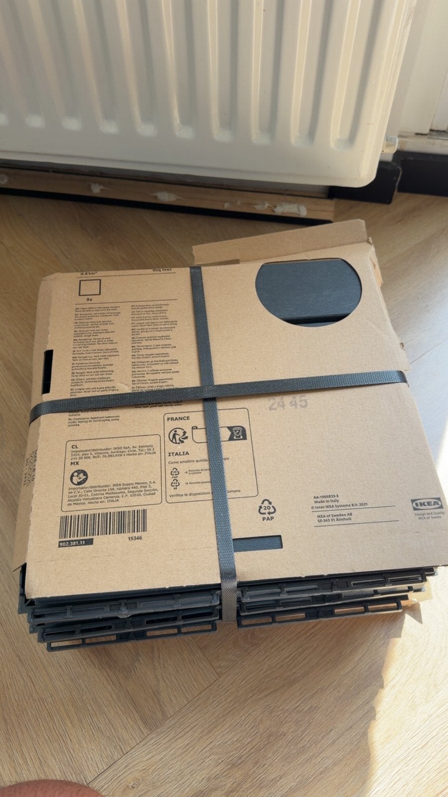 IKEA RUNNEN Vlondertegels - Nieuw in verpakking, Tuin en Terras, Ophalen of Verzenden, Nieuw, Composiet