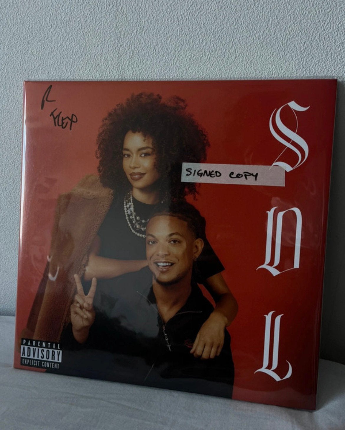 Super toffe SDL Ronnie Flex plaat gesigneerd, LP, Gesigneerd, Ophalen of Verzenden, Zo goed als nieuw