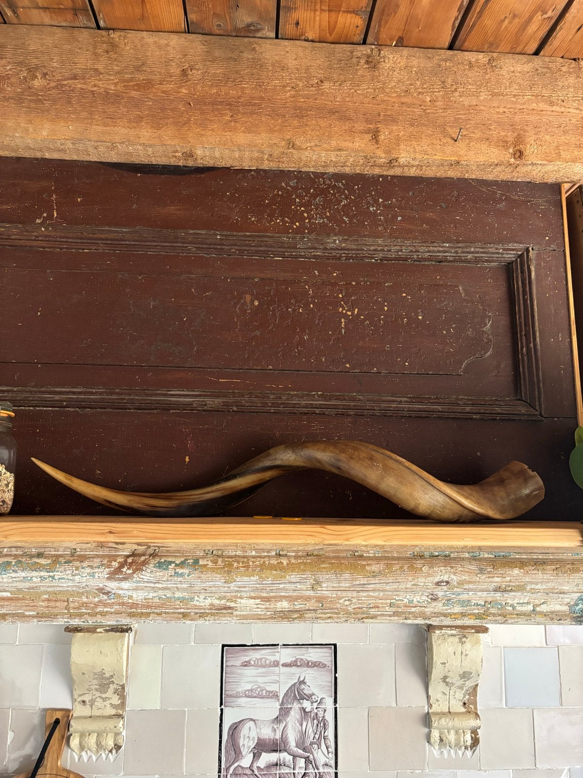 Decoratieve Shofar / Hoorn - Uniek Woonaccessoire, Ophalen