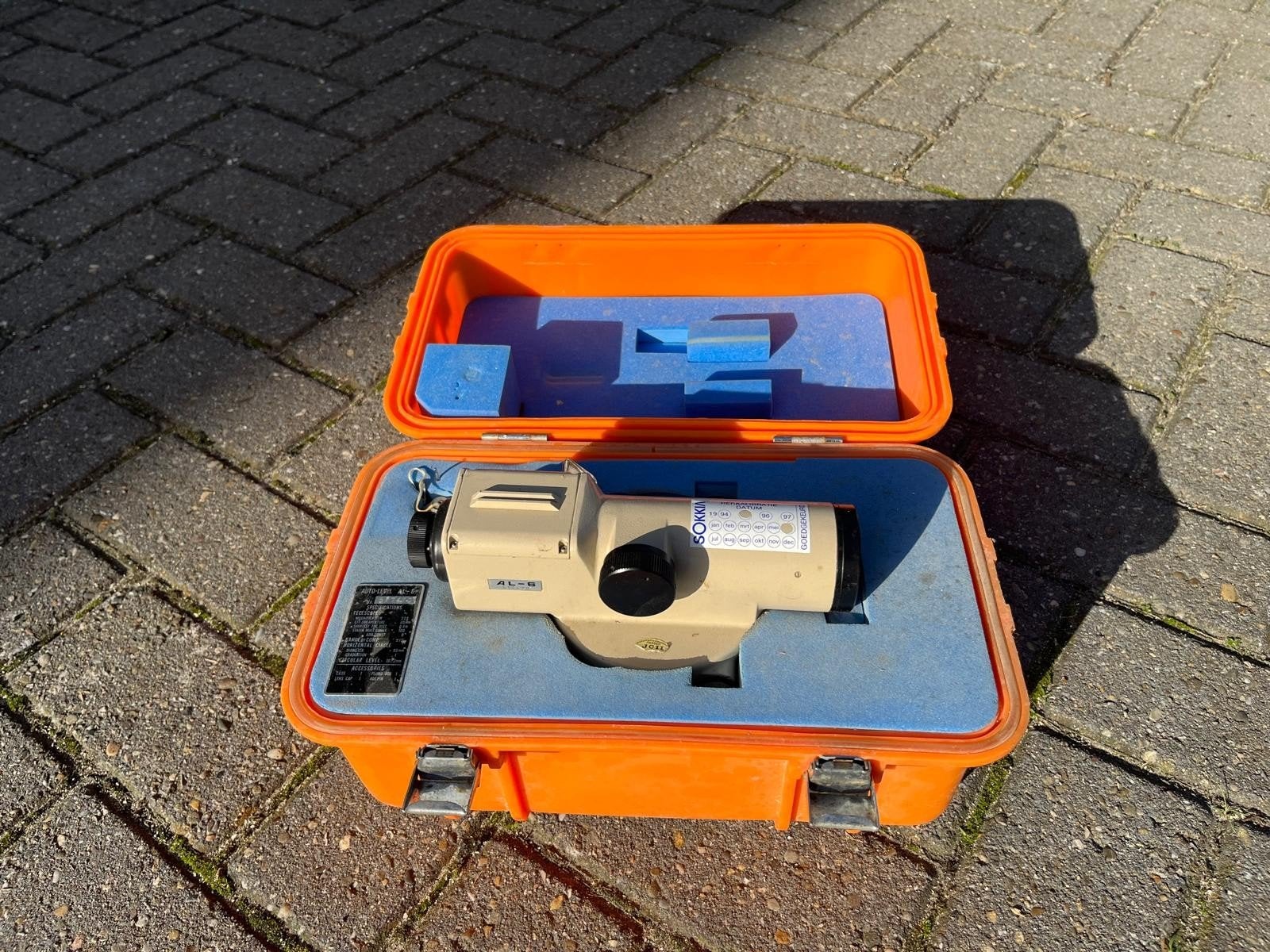 Sokkia AL-6 Auto-Level Waterpasinstrument in Koffer, Ophalen of Verzenden, Gebruikt