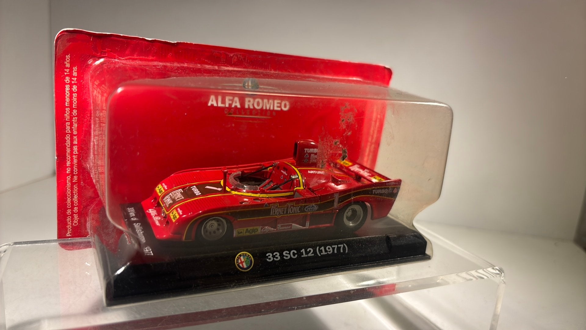 Alfa romeo 33 sc 12 1977 ixo 1.43, Hobby en Vrije tijd, Modelauto's | 1:43, Overige merken, Auto, Ophalen of Verzenden, A
