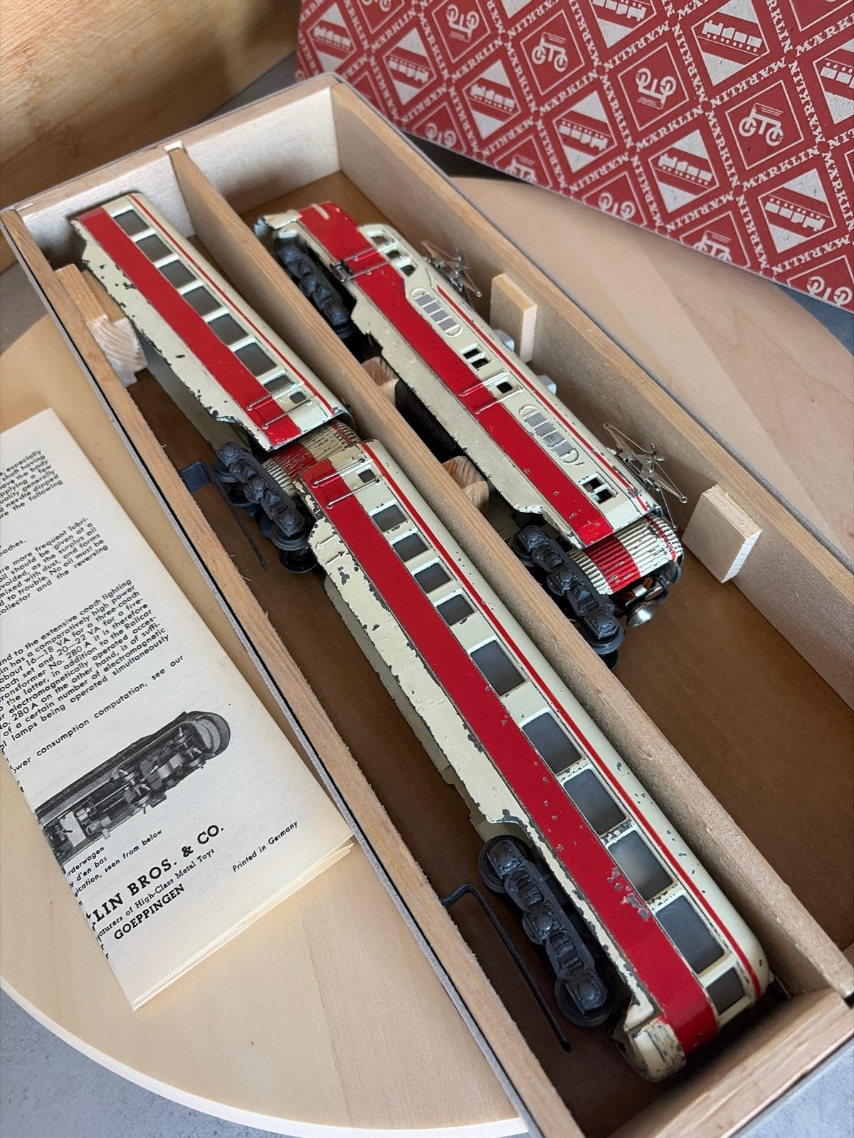 Märklin ST 800 Treinset - Vintage Elektrische Locomotief, Wisselstroom, Ophalen of Verzenden, Analoog, Märklin