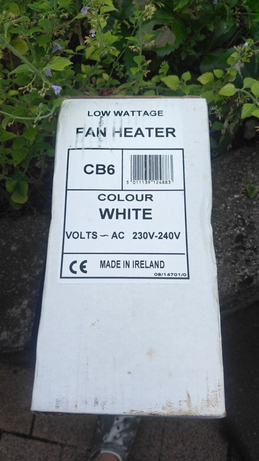 Morphy Richards Low Wattage Fan Heater CB6, Gebruikt, Minder dan 30 cm, Kachel, Minder dan 60 cm