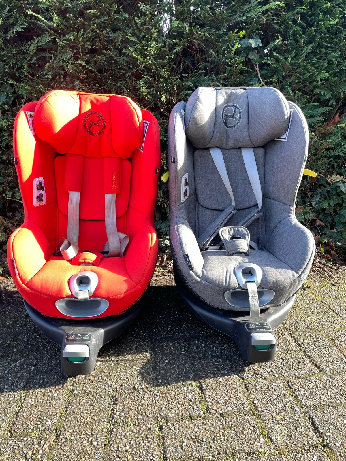 Cybex Sirona S i-Size platinum autostoel inclussief Base, Kinderen en Baby's, Autostoeltjes, Overige merken, Gebruikt, 0 t/m 18 kg