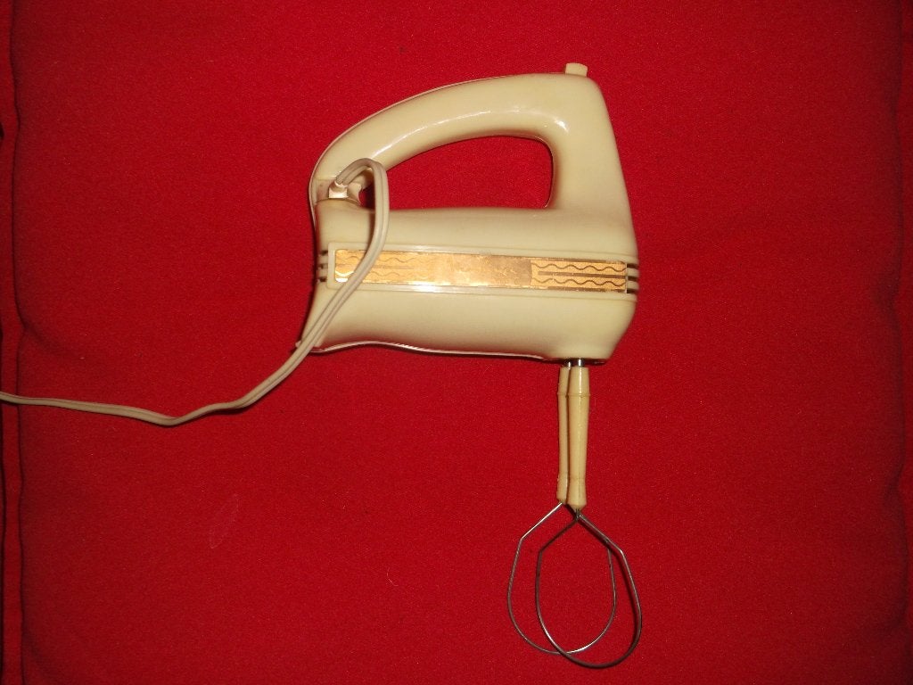 Vintage Moulinex Tomado mixer (1958?), Ophalen of Verzenden, Witgoed