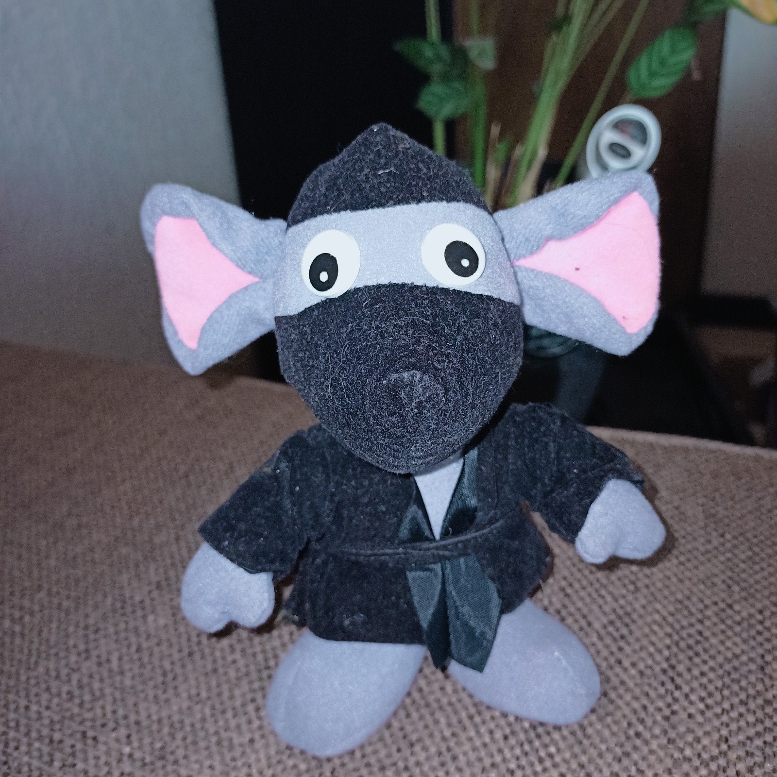 L. Drake en z.n. ninja muis met geluid., Muis, Overige merken, Grijs, Ophalen of Verzenden