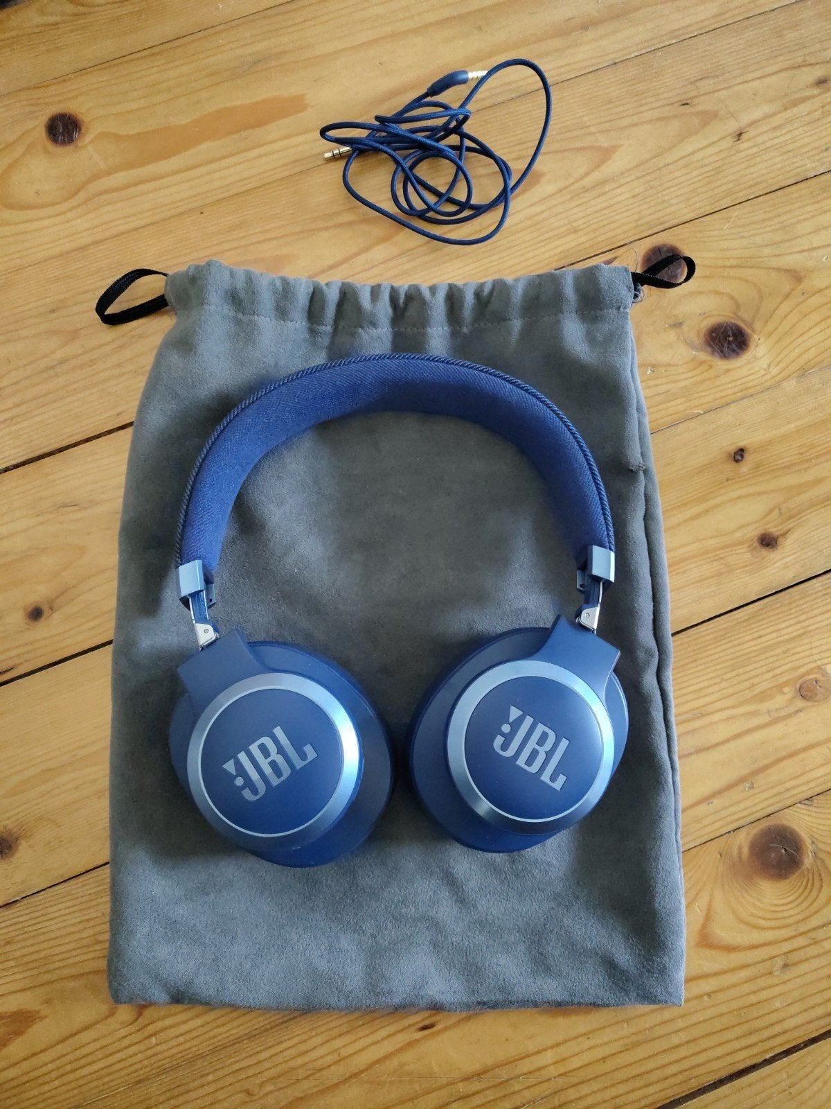 JBL Live 770NC koptelefoon - Blauw, Ophalen, JBL, Zo goed als nieuw, Draadloos