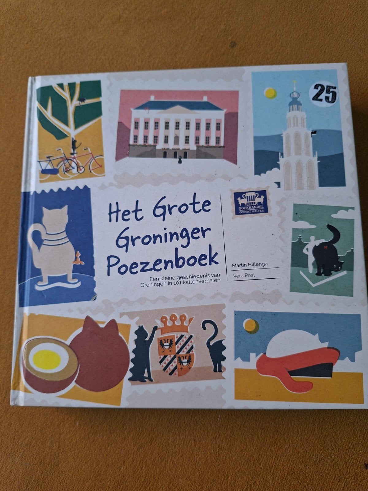 Martin Hillenga - Het Grote Groninger Poezenboek, Ophalen of Verzenden, Zo goed als nieuw, Martin Hillenga
