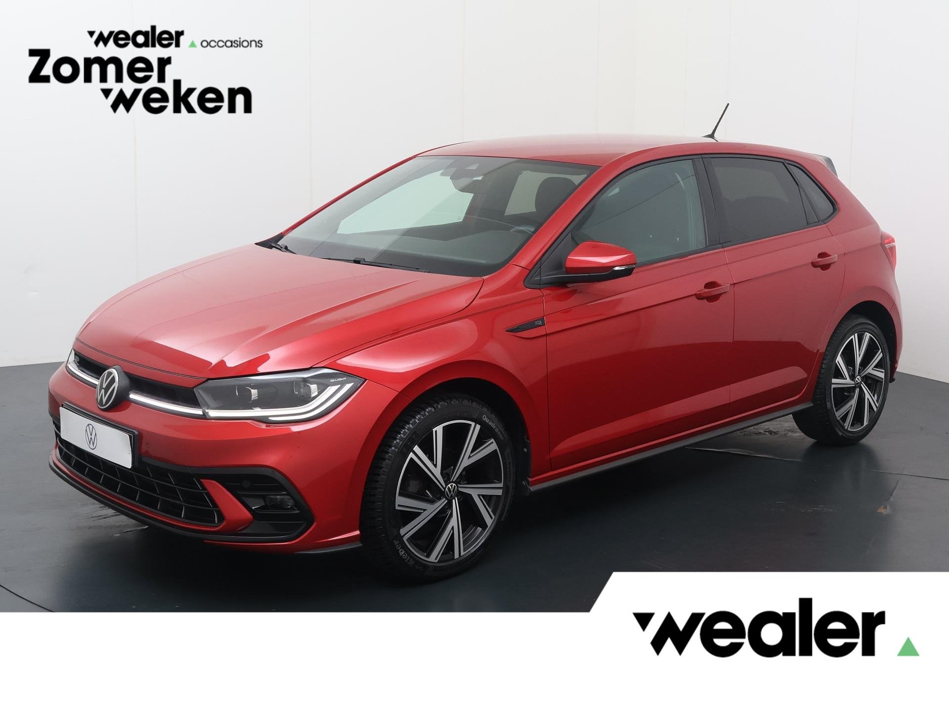 Volkswagen Polo 1.0 TSI R-Line Business | 95 PK | Automaat |, Auto's, Volkswagen, 12 maanden, Stof, Gebruikt, Euro 6