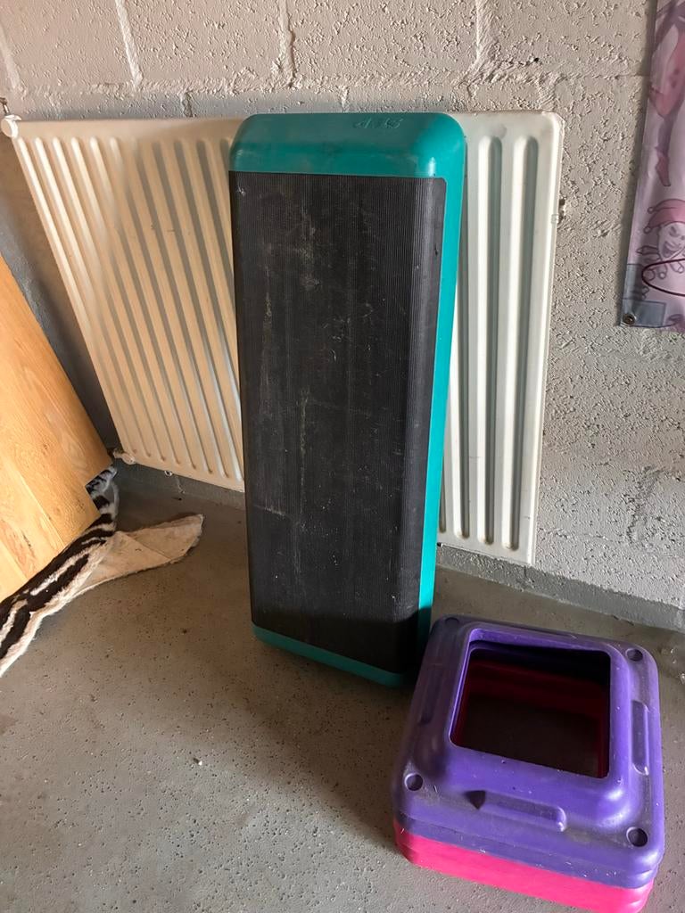 Reebok Fitness Step Stepper, Sport en Fitness, Fitnessmaterialen, Ophalen, Gebruikt, Benen, Stepbank