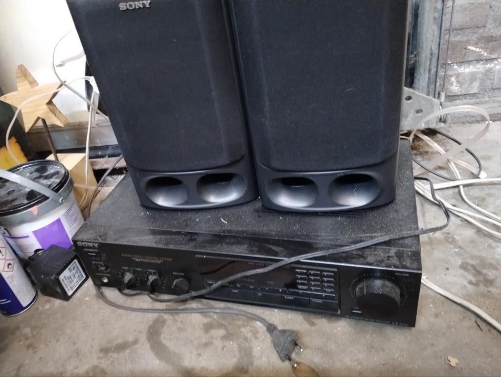 Sony Versterker Receiver met Boxen - Complete Set, Ophalen
