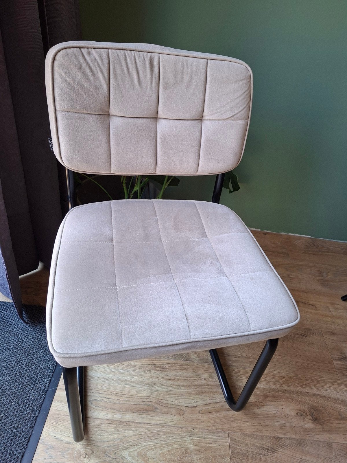 2x Eetkamerstoelen Ivy - Champagne, Huis en Inrichting, Stoelen, Ophalen, Overige kleuren, Twee