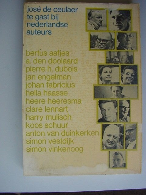 Interviews met Bertus Aafjes, A. den Doolaard, Hella Haasse, Ophalen of Verzenden, Zo goed als nieuw