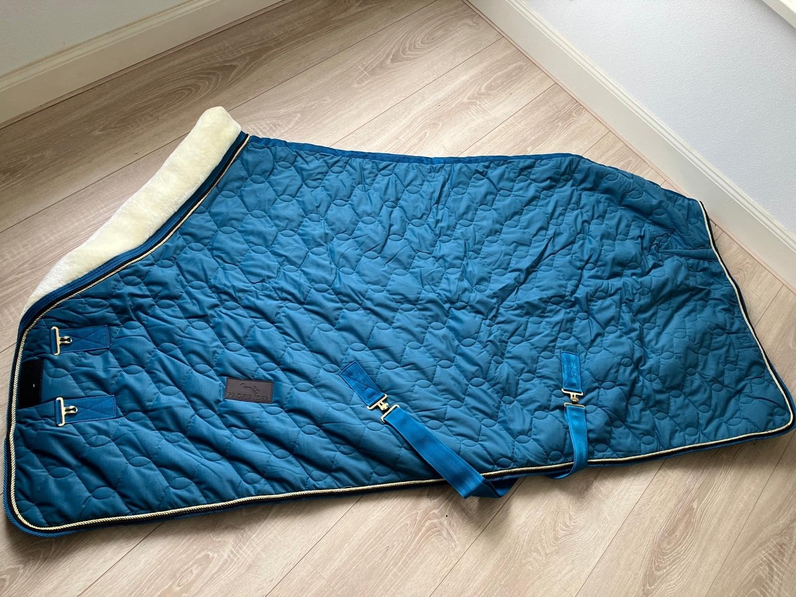 Nwe Profi-Rider luxe velvet showdeken 100 grams, 185 en 205, Dieren en Toebehoren, Ophalen of Verzenden, Nieuw, 100 g, Staldeken