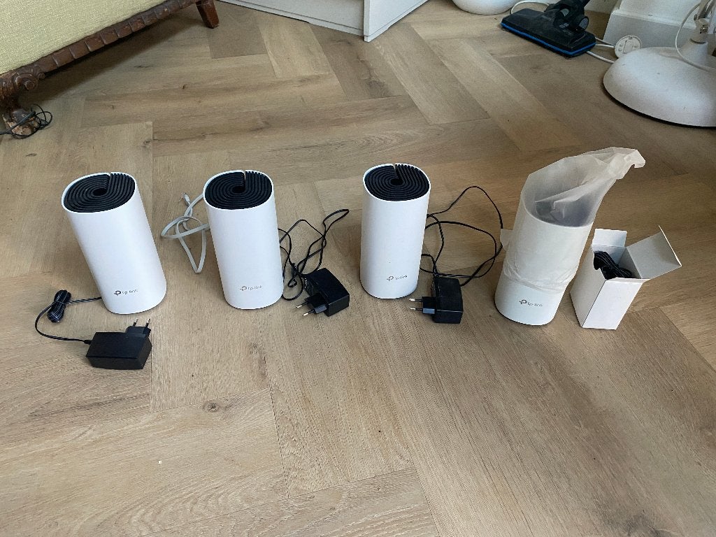 TP-Link Deco M4 R  WiFi Systeem: 4 + 2 stuks, Ophalen, Zo goed als nieuw, Router, TP Link TP-Link Archer