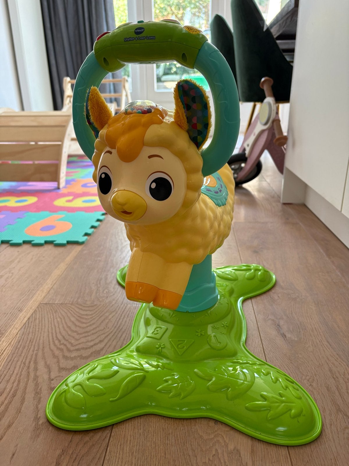VTech Stuiter & Leer Lama - Interactief Speelgoed, Kinderen en Baby's, Speelgoed | Babyspeelgoed, Ophalen, Zo goed als nieuw, Overige typen