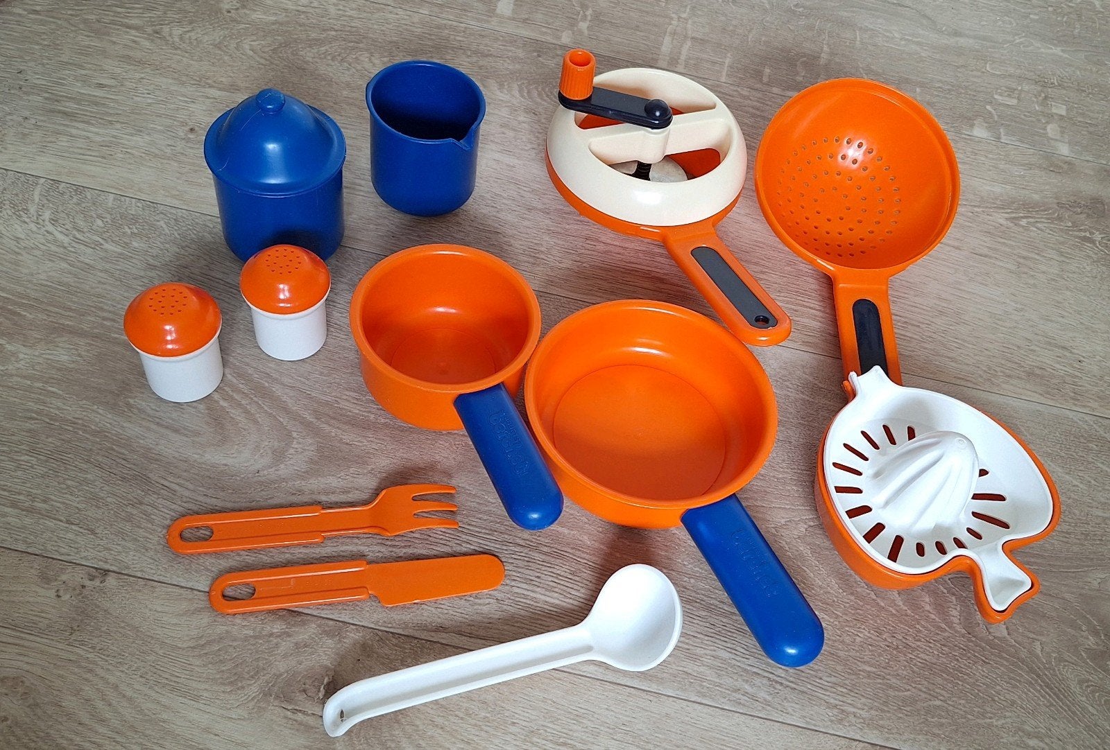 Vintage Berchet speelgoedkeuken set, Ophalen of Verzenden, Gebruikt, Jongen of Meisje