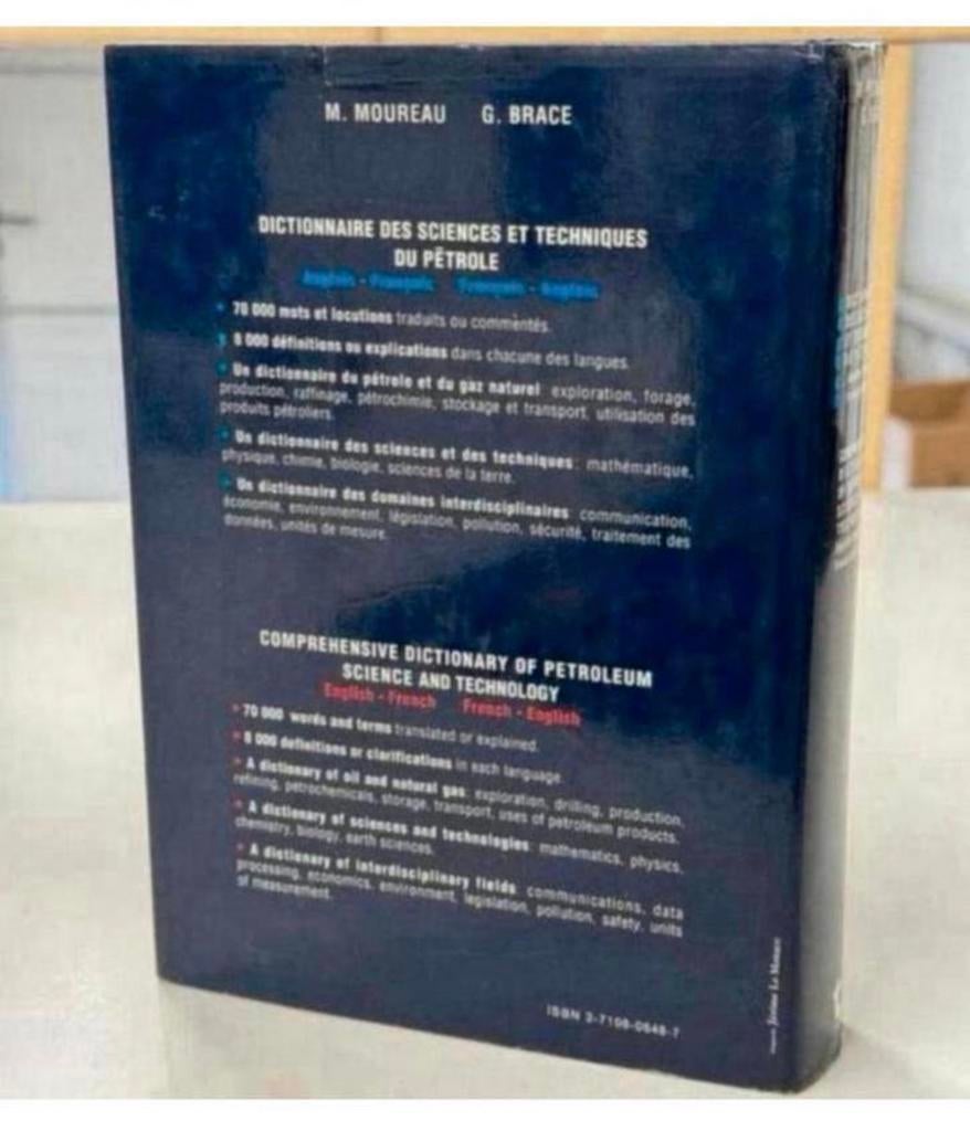 Het woordenboek petroleumwetenschap en technologieboek EN-FR, Boeken, Ophalen of Verzenden, Zo goed als nieuw, Natuurwetenschap