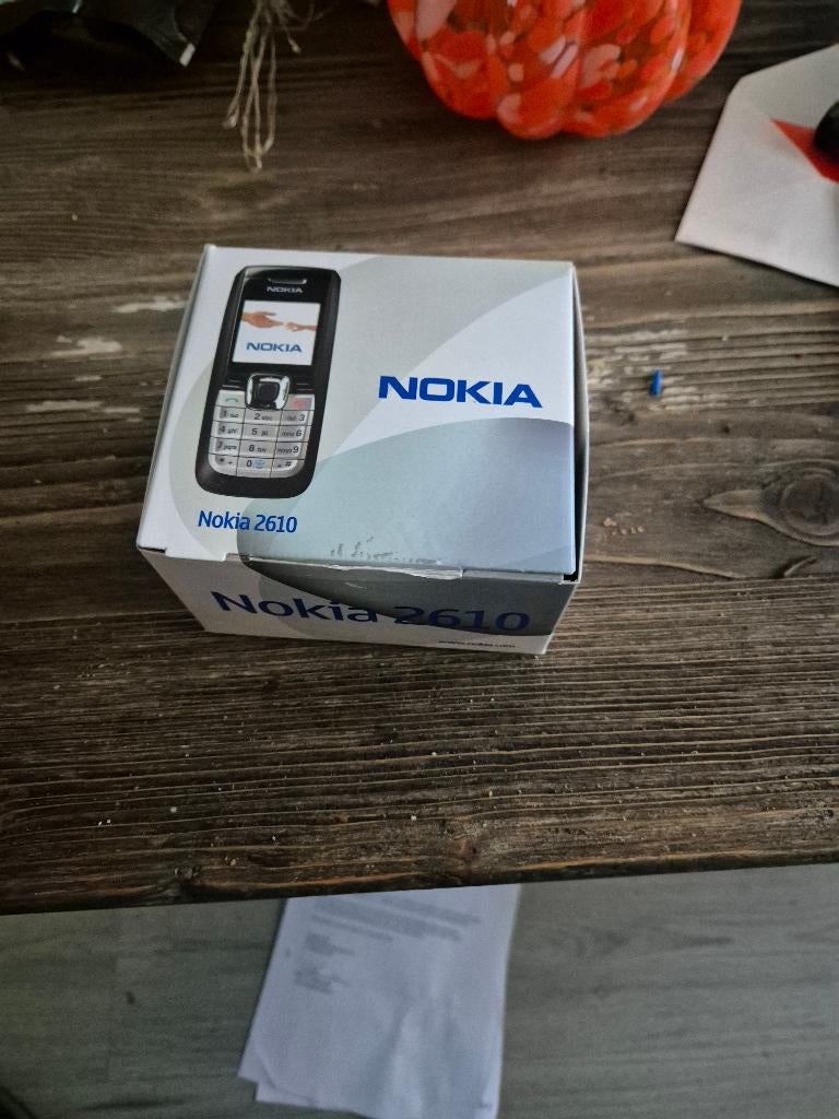 nokia 2610 telefoon nooit gebruikt let op, Telecommunicatie, Ophalen of Verzenden, Nieuw, Zwart, Fysiek toetsenbord