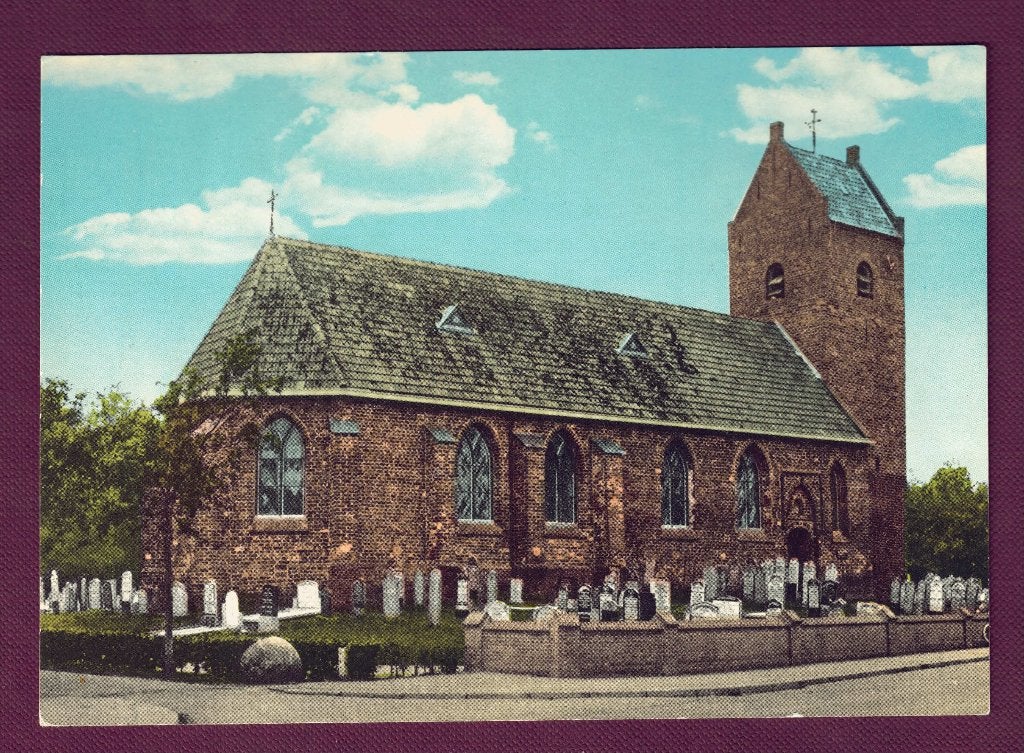 Kollumerzwaag (Frl.) - Ned. Herv. Kerk - Ong., Ophalen of Verzenden, 1960 tot 1980, Friesland
