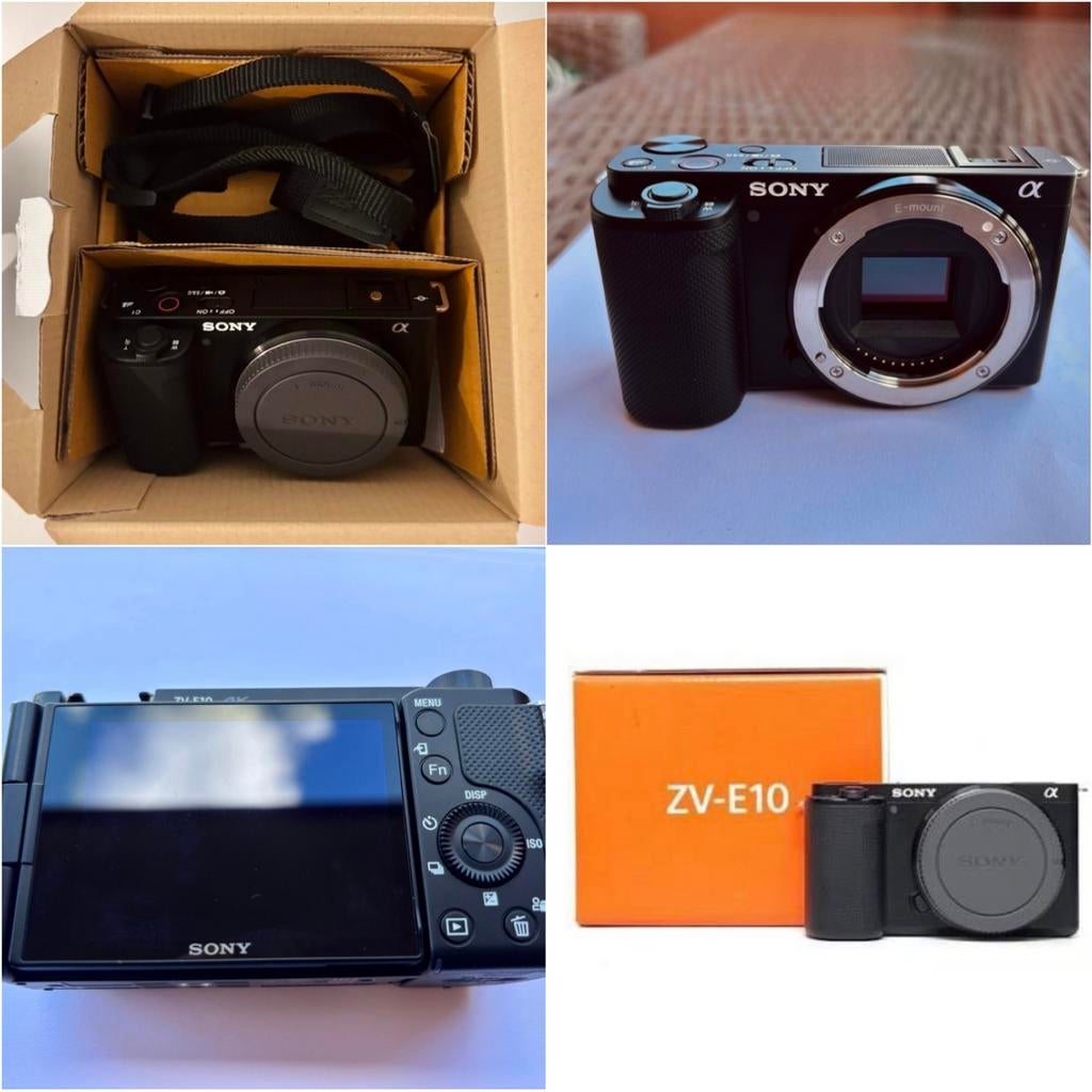Sony ZV-E10 Camera (Nieuw met garantie, new from mediamarkt, Ophalen of Verzenden, Nieuw, Sony, 8 keer of meer