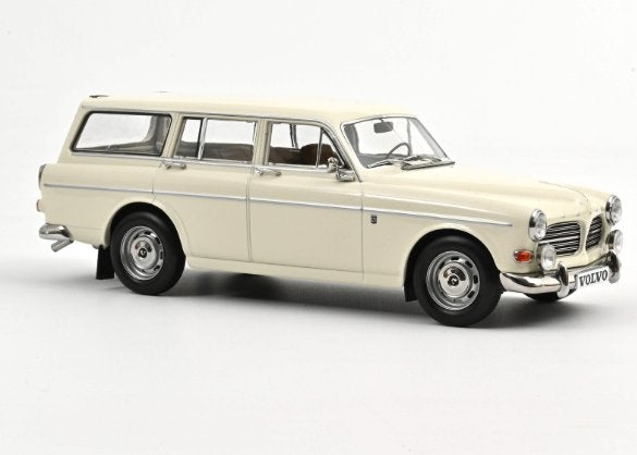 1:18 Volvo Amazon Break - 1968 - Pearl White, Auto, ., Norev, Ophalen of Verzenden