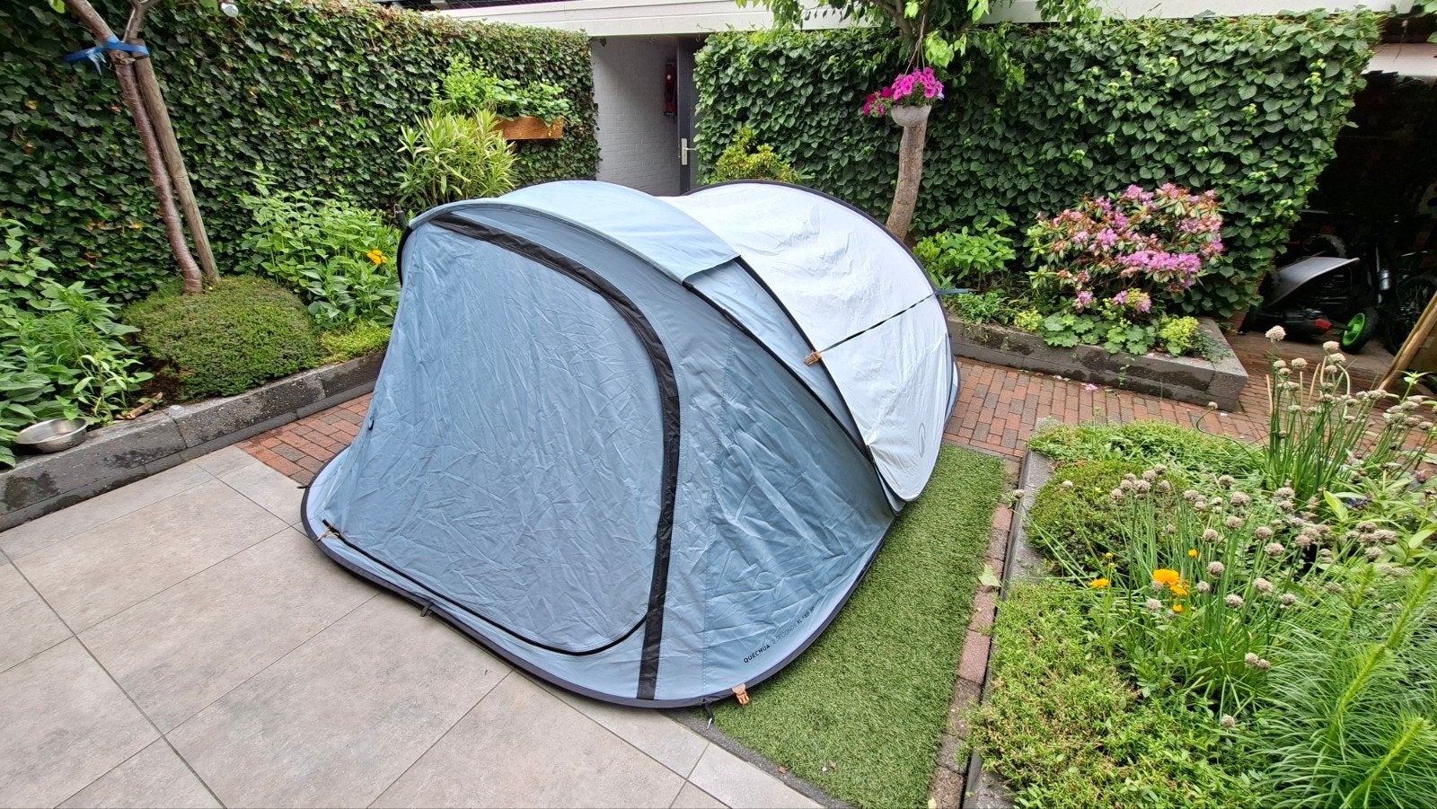 Decathlon Quechua 2 Seconds XL F&B 3P Pop-up Tent, Caravans en Kamperen, Tenten, Ophalen of Verzenden, Zo goed als nieuw, Tot en met 3