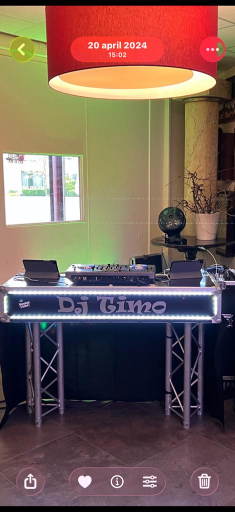 Flightcase met truss dj booth, Muziek en Instrumenten, Ophalen, Gebruikt, Draaitafel, Overige merken