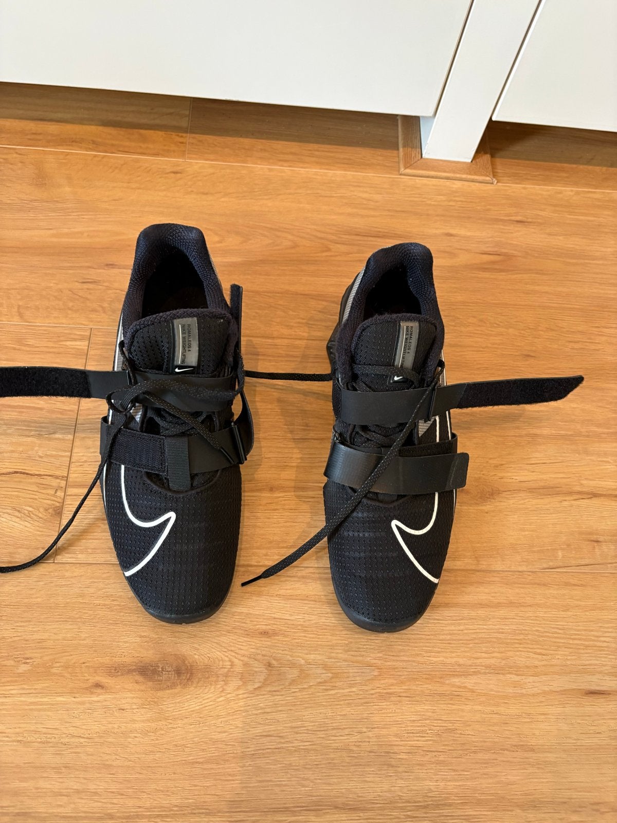 Nike Romaleos 4 Gewichthefschoenen - Zwart/Wit, Ophalen, Zo goed als nieuw, Overige typen