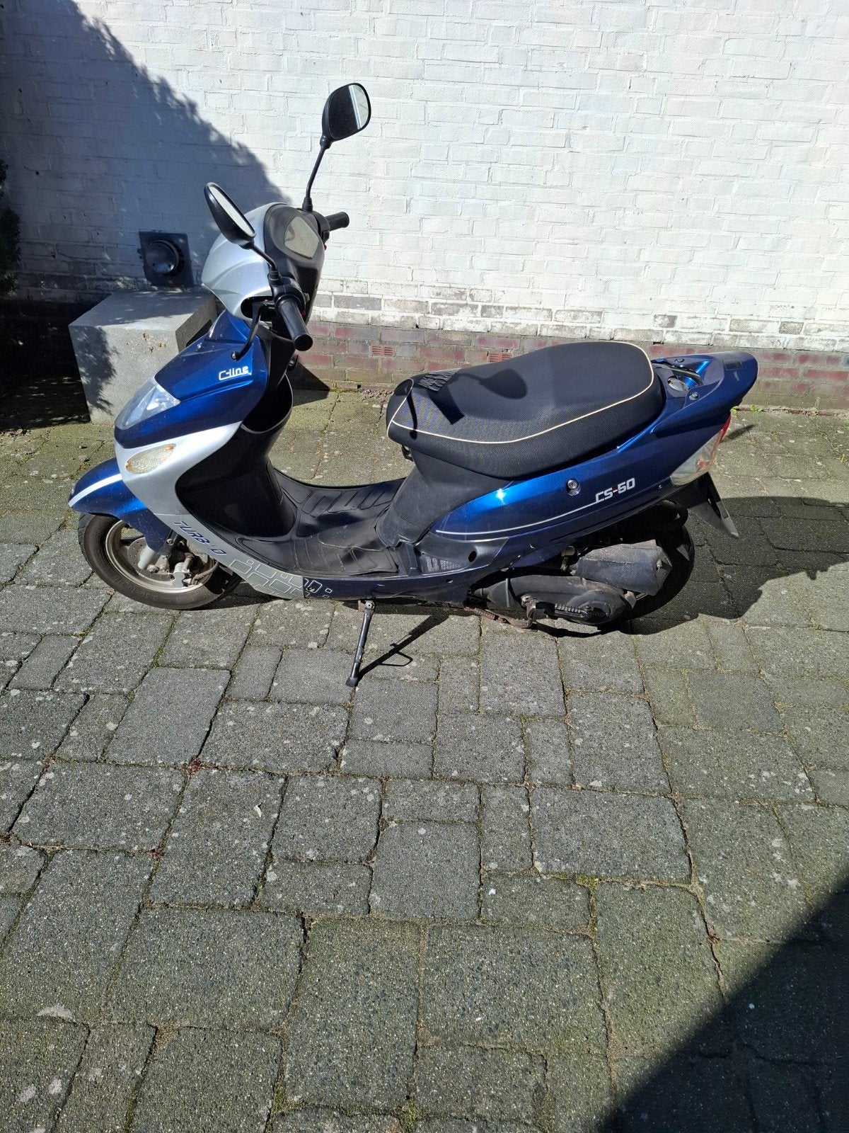 Turbho CS 50 Scooter - Blauw Kenteken - Opknapper, Ophalen of Verzenden, Gebruikt, Benzine, Overige merken