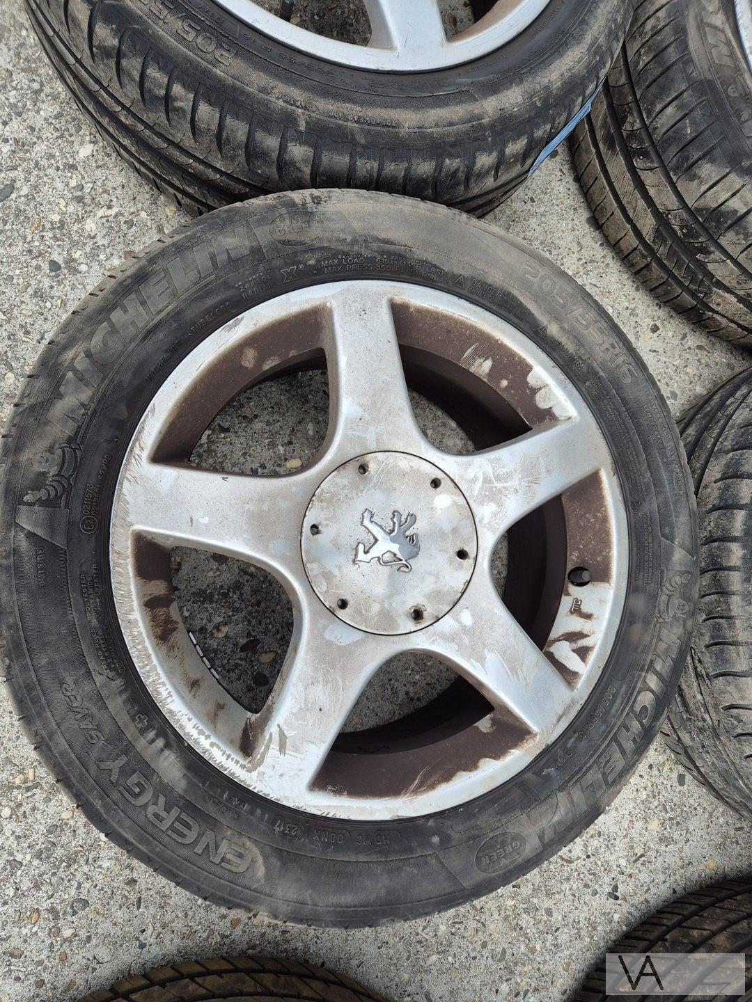 Set velgen 16 inch TACOMA Peugeot 406 306 307 308 207 208, Auto-onderdelen, Banden en Velgen, Gebruikt, -, -, Banden en Velgen