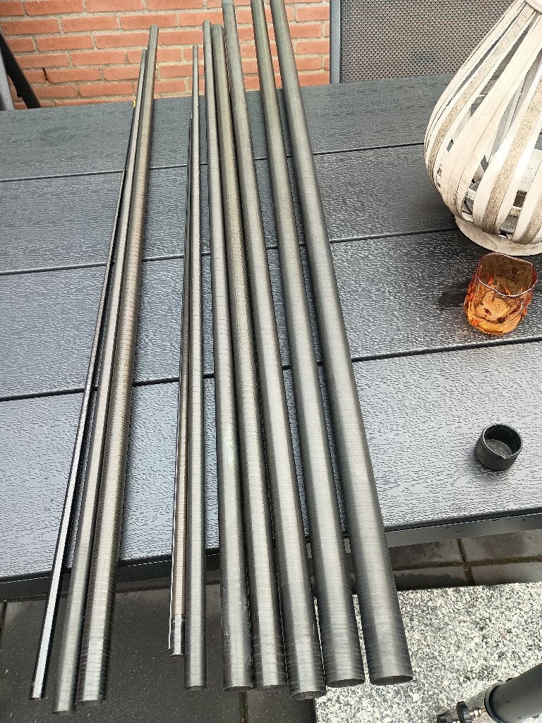 Hengel 9.50, Ophalen, Gebruikt, Vaste hengel