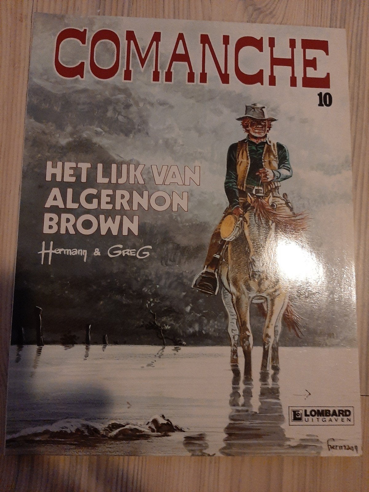 Comanche 10: Het Lijk van Algernon Brown, Eén stripboek, Ophalen of Verzenden, Gelezen