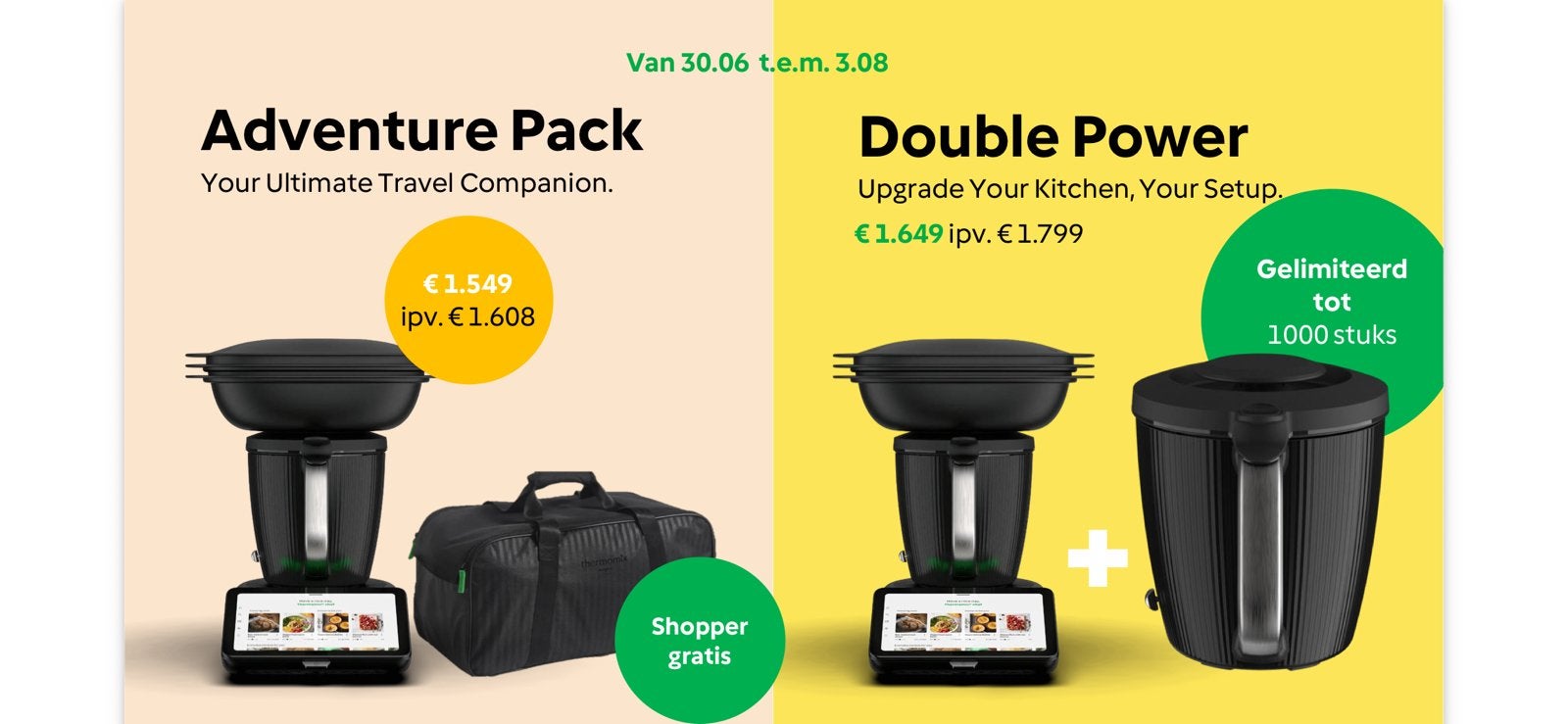Thermomix TM7 | advisor EN | PL | przedstawiciel, 2 tot 3 liter, Ophalen, Nieuw, 3 snelheden of meer