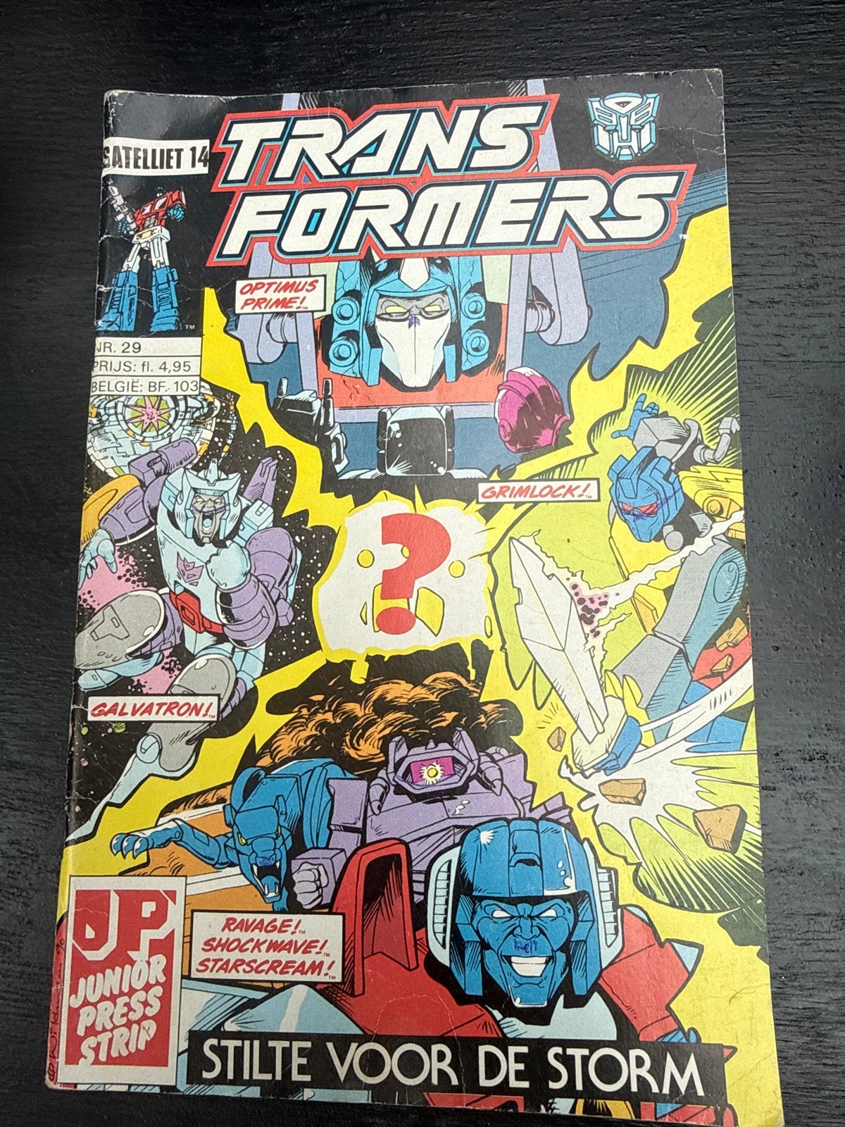 Transformers Stripboek - Satelliet 14 - Strijd om Cybertron, Eén stripboek, Ophalen, Gelezen
