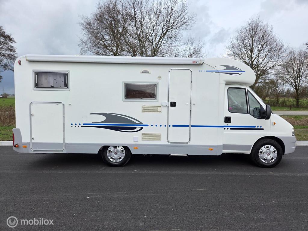 Adria mobil 660SL enkele bedden 2007 ☆Camera-128pk-Euro4, Caravans en Kamperen, Campers, 6 tot 7 meter, Bedrijf, Adria, Half-integraal