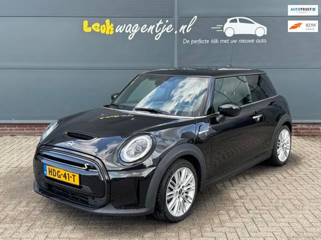 Mini Mini Electric Collection *carplay *navi *stoelverw., Gebruikt, 33 kWh, 4 stoelen, Leder en Stof