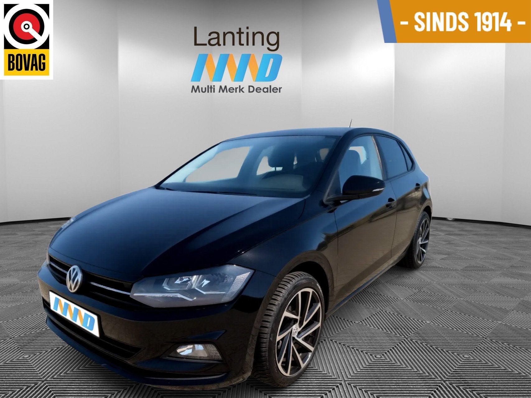 Volkswagen Polo 1.0 TSI Comfortline Business, Auto's, Volkswagen, Voorwielaandrijving, Stof, Met garantie (alle), Zwart